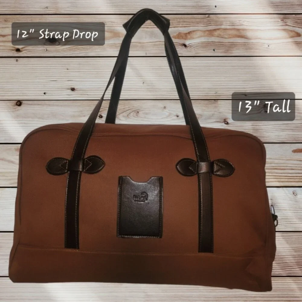 The Palms Hotel and Casino Las Vegas Weekender Duffle Bag Brown
